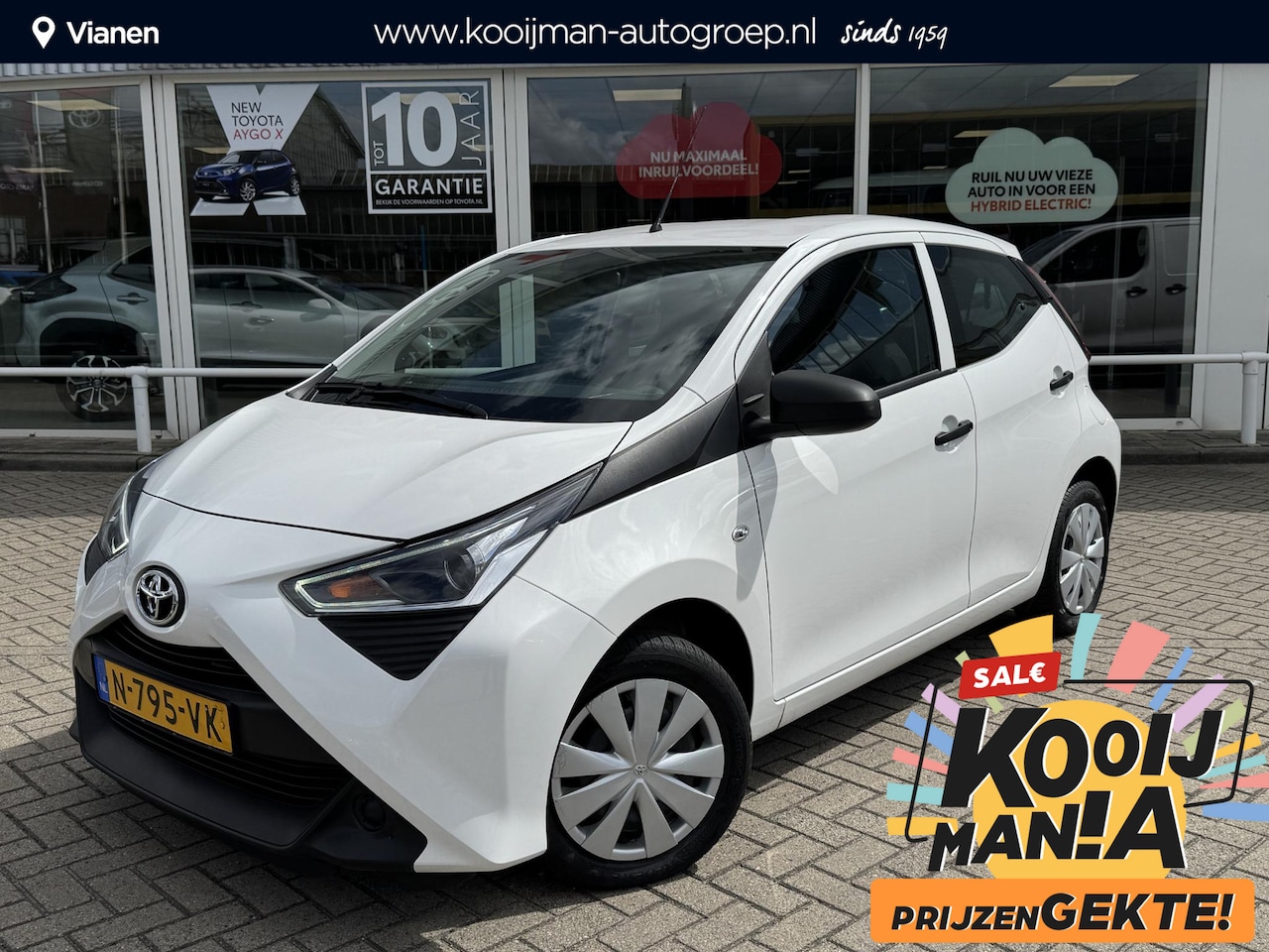 Toyota Aygo - 1.0 VVT-i x-fun Airco, DAB, Bluetooth, start/stop systeem, - AutoWereld.nl