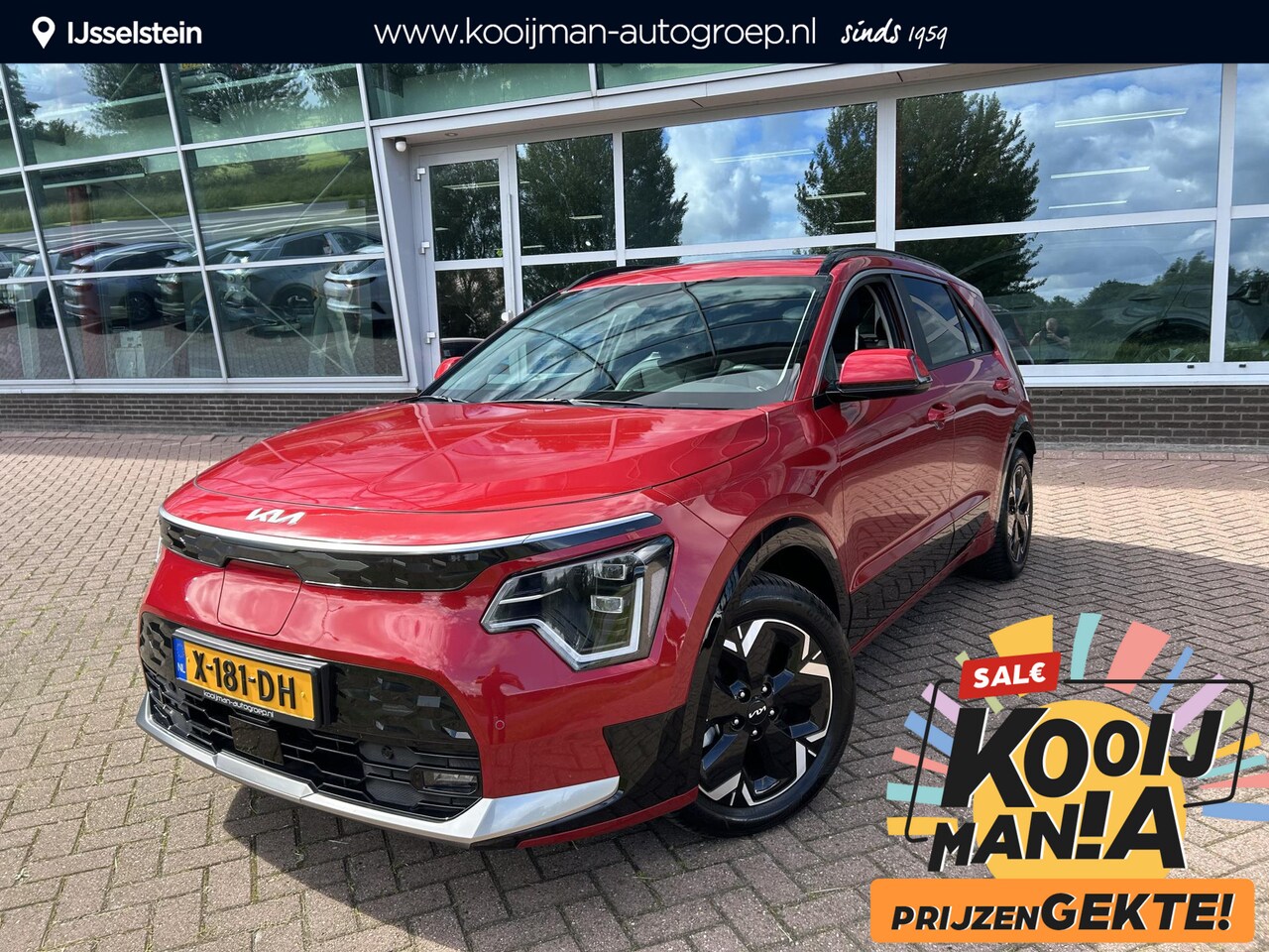 Kia Niro EV - DynamicPlusLine 64.8 kWh | Btw-aftrekbaar | Schuifdak | HUD | Keyless | Parkeersensoren | - AutoWereld.nl