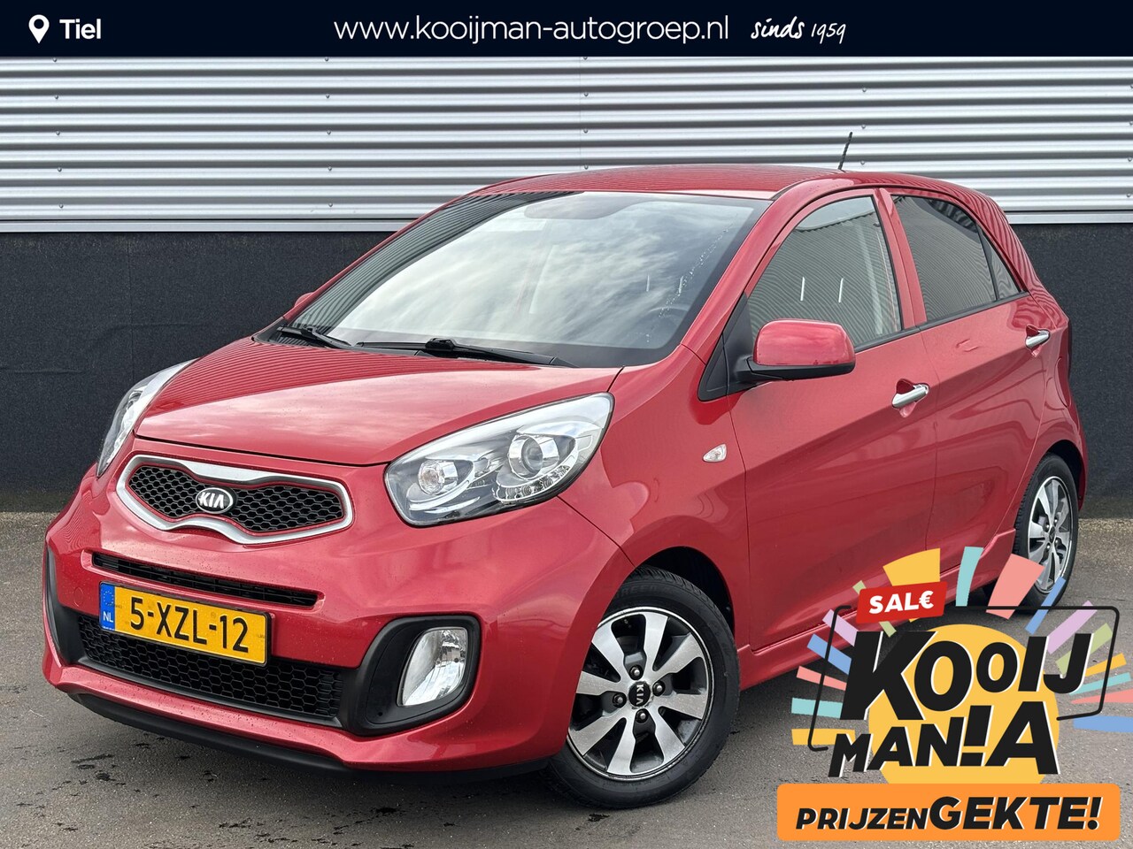Kia Picanto - 1.0 CVVT X-treme Climate controle, Bluetooth, Lichtmetalen velgen, Privacy glass, Lederen - AutoWereld.nl