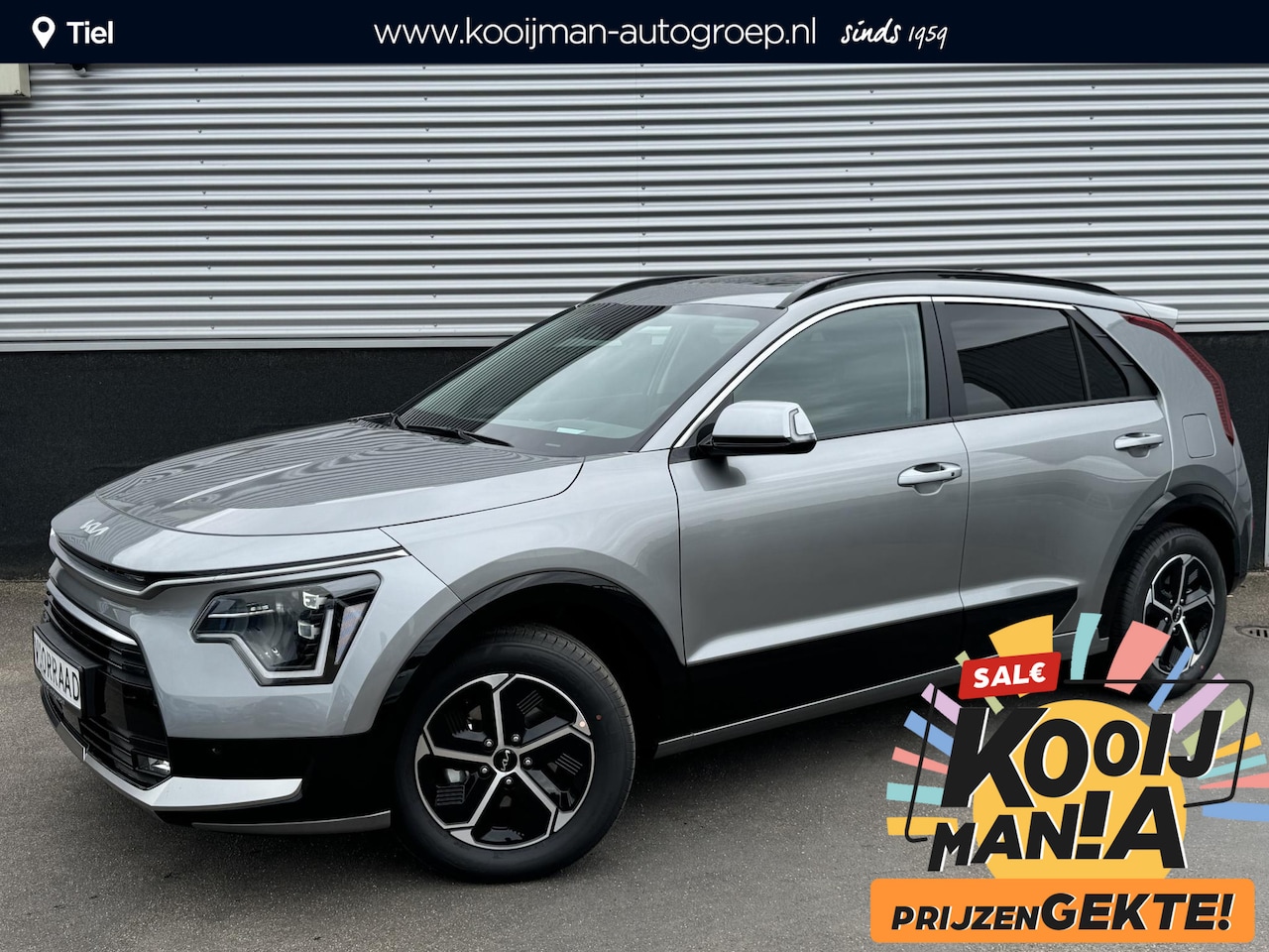 Kia Niro - 1.6 GDi Hybrid DynamicPlusLine €2700 Voordeel! ACTIEPRIJS! Nieuw uit voorraad leverbaar. M - AutoWereld.nl