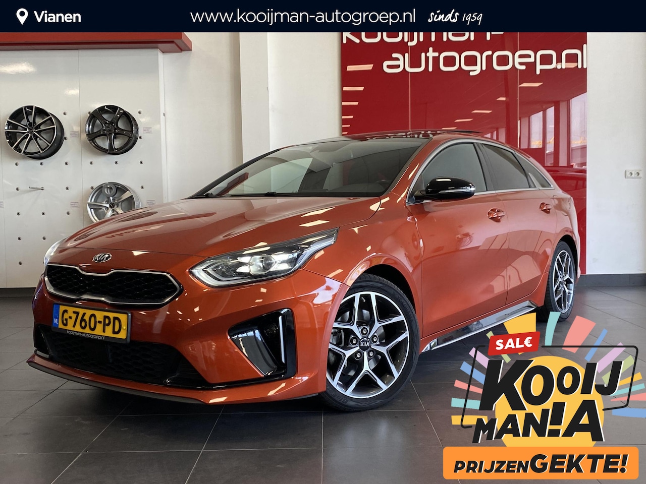 Kia Pro cee'd - 1.4 T-GDI GT-PlusLine BTW auto, garantie t/m 11-2026! - AutoWereld.nl