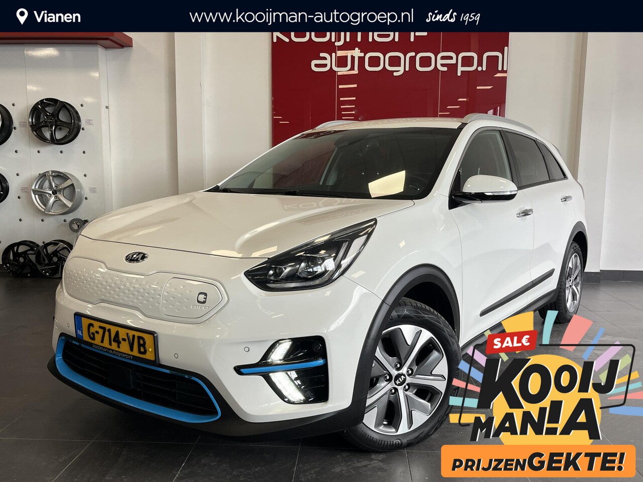 Kia e-Niro - ExecutiveLine 64 kWh Elektrisch Verstelbare Bestuurderstoel, Adaptieve Cruisecontrol, JBL - AutoWereld.nl