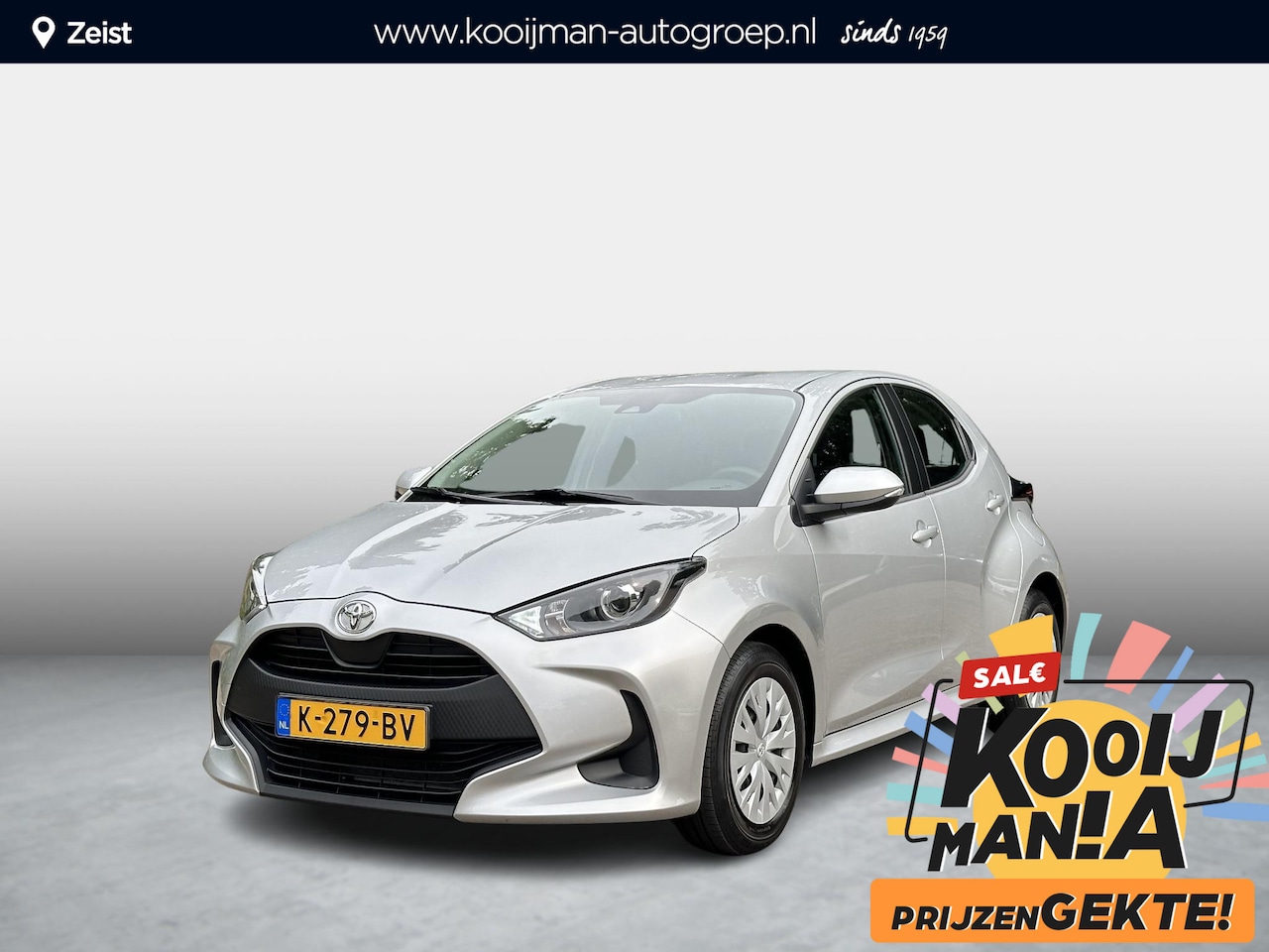 Toyota Yaris - 1.0 VVT-i Comfort | Airco | Adaptive cruise control | Centrale deurvergrendeling met afst. - AutoWereld.nl