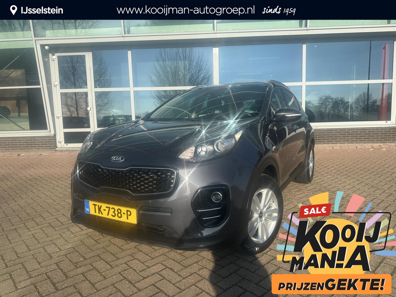 Kia Sportage - 1.6 GDI Style Edition Leder | Stoelverwarming | Actieuitvoering! - AutoWereld.nl