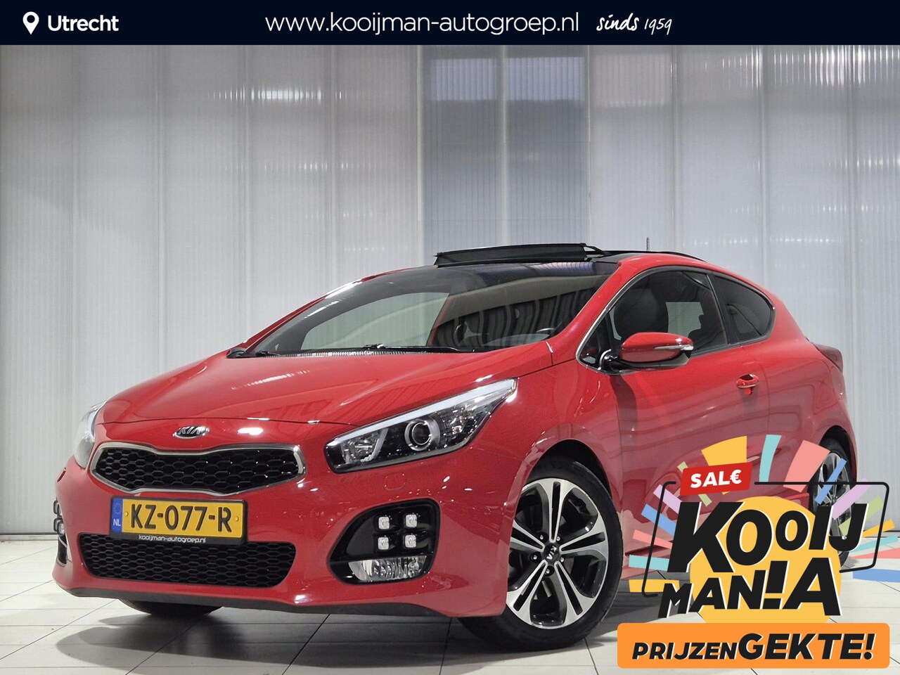 Kia Pro cee'd - 1.0 T-GDi GT-Line 1.0 T-GDi GT-Line , Panoramadak, Dealer onderhouden. - AutoWereld.nl