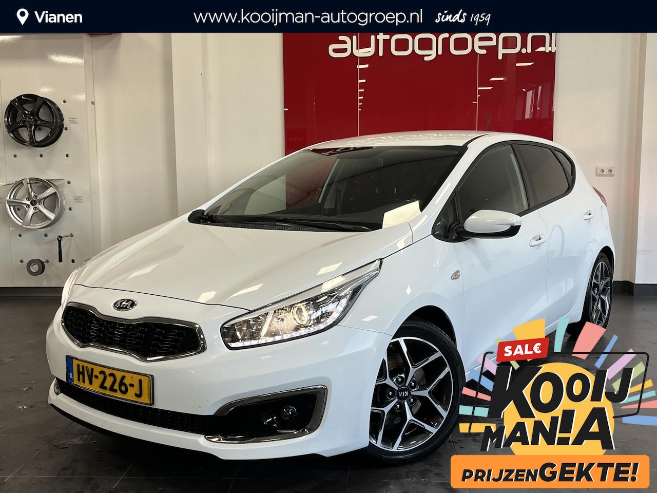 Kia Cee'd - 1.6 GDI First Edition 17" Privacy Glass, mooie luxe auto - AutoWereld.nl