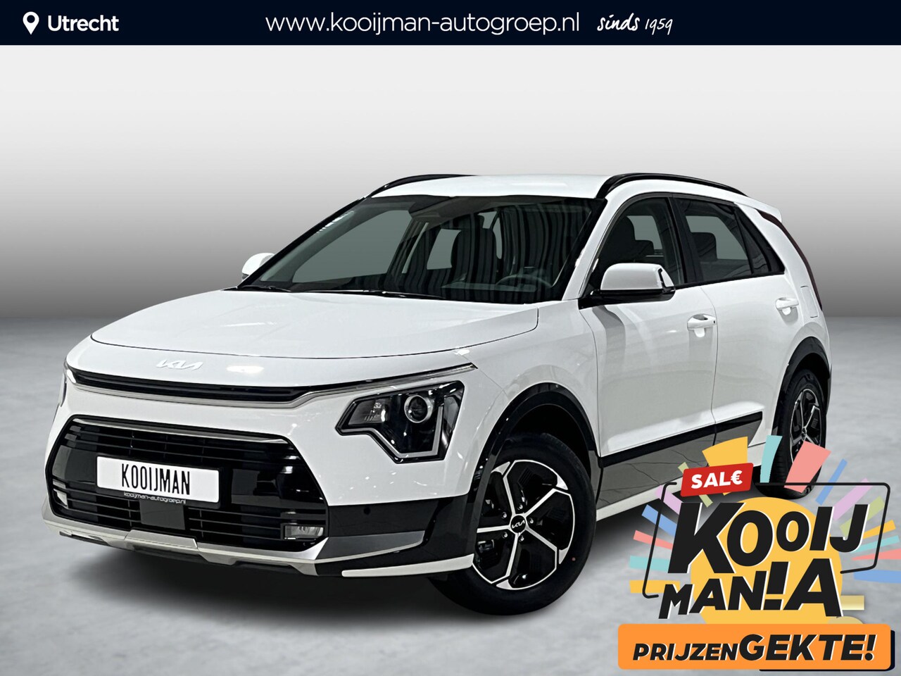 Kia Niro - 1.6 GDi Hybrid DynamicLine €2700,- Voordeel! ACTIE ! Voorraaddeal! Nieuw uit voorraad leve - AutoWereld.nl