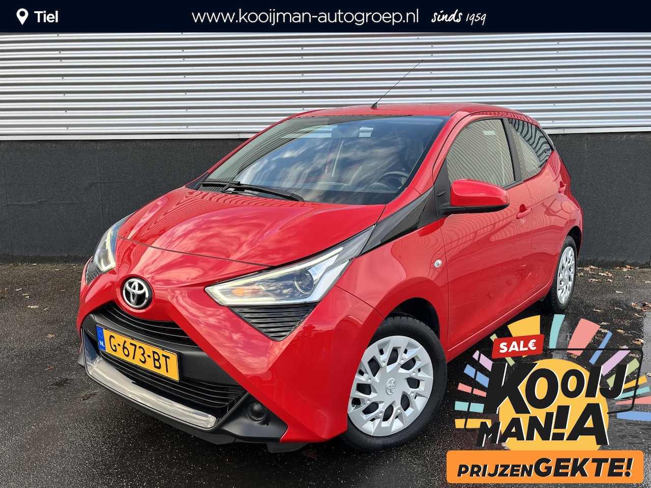 Toyota Aygo - 1.0 VVT-i x-play Automaat | Navigatie | Airconditioning | Achteruitrijcamera | Bluetooth | - AutoWereld.nl