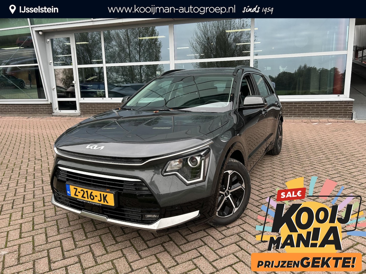 Kia Niro - 1.6 GDi Hybrid DynamicLine 1300KG TREKGEWICHT | 141PK - AutoWereld.nl