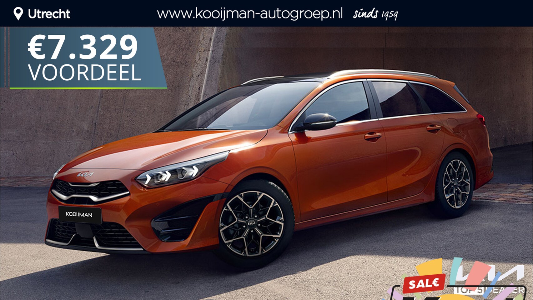 Kia Cee'd Sportswagon - Ceed 1.0 T-GDi MHEV Design Edition Ruim €7.300,- Voordeel! Meerdere kleuren en uit voorraa - AutoWereld.nl
