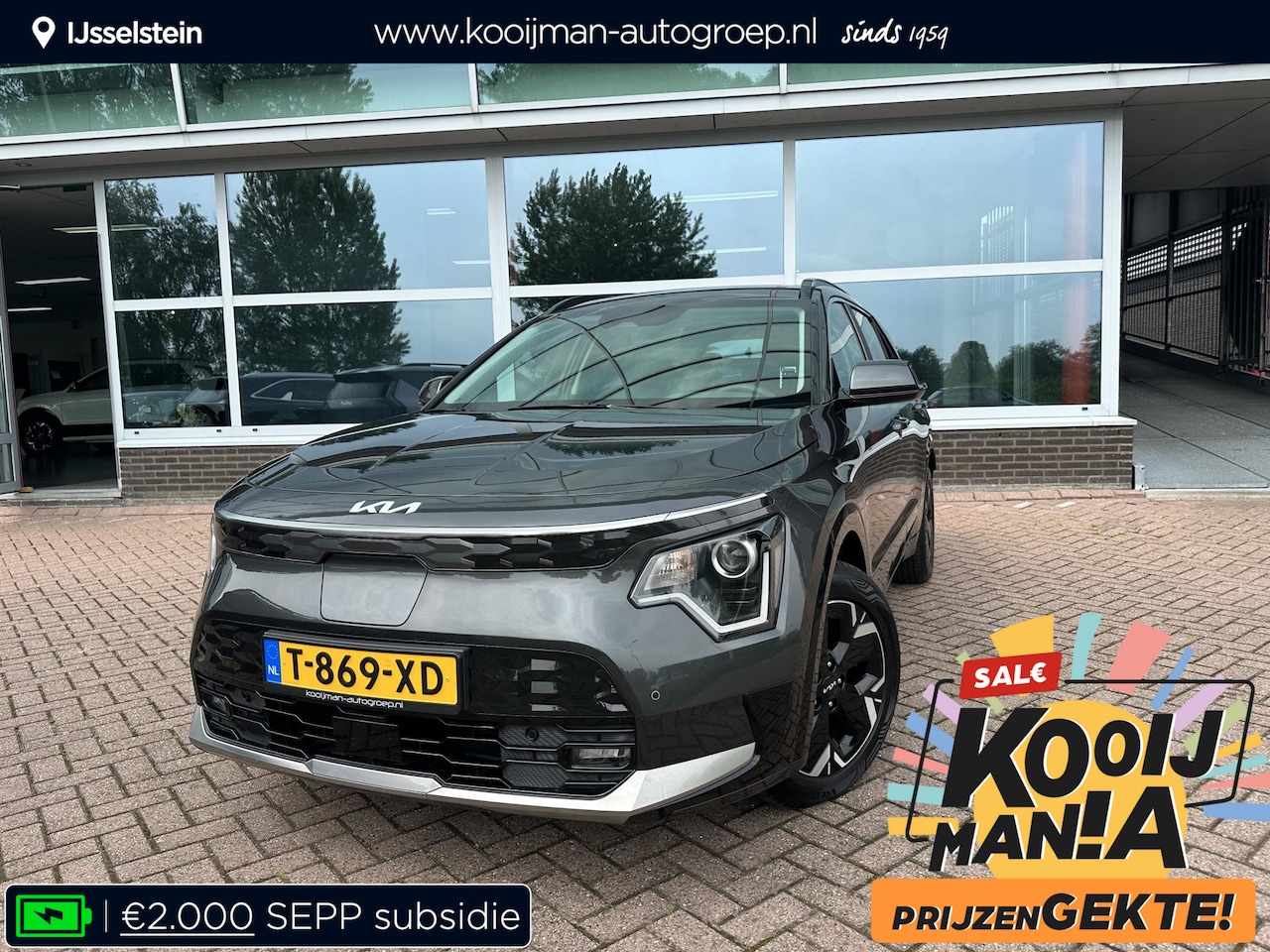 Kia Niro EV - DynamicLine 64.8 kWh | 465KM ACTIERADIUS | Achteruitrij camera | Apple Carplay/Android Aut - AutoWereld.nl
