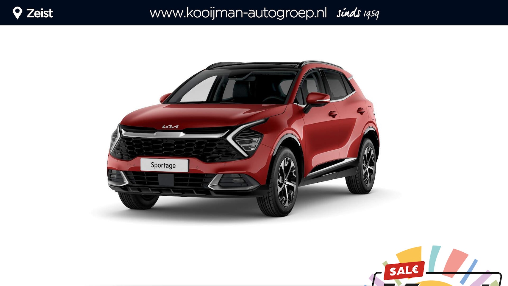 Kia Sportage - 1.6 T-GDi Hybrid DynamicLine Nu actie!  Model 2025 Lunar Silver Of  Black Pearl  Rijklaar - AutoWereld.nl