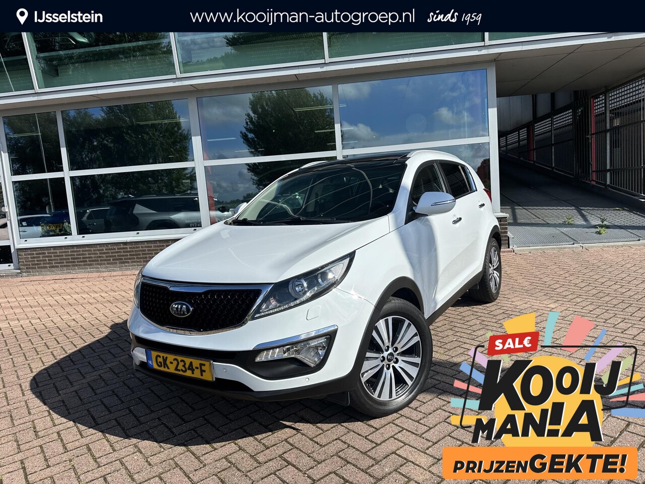 Kia Sportage - 2.0 ExecutiveLine | Elektr. Glazen Panorama dak | Achteruitrij camera | Keyless entry | Pa - AutoWereld.nl