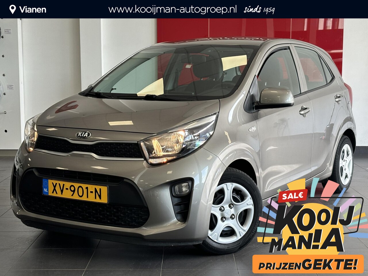 Kia Picanto - 1.0 CVVT EconomyPlusLine | Lage KM stand | Airco | Elektrische ramen | Bluetooth telefoonv - AutoWereld.nl