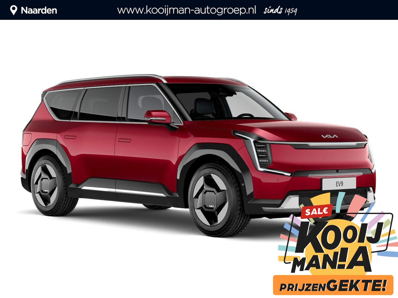 Kia EV9 - Air 99.8 kWh ACTIE! Kooijman 65 Jaar Jubileum: 3000.- inruilvoordeel op de EV9 AIR - AutoWereld.nl