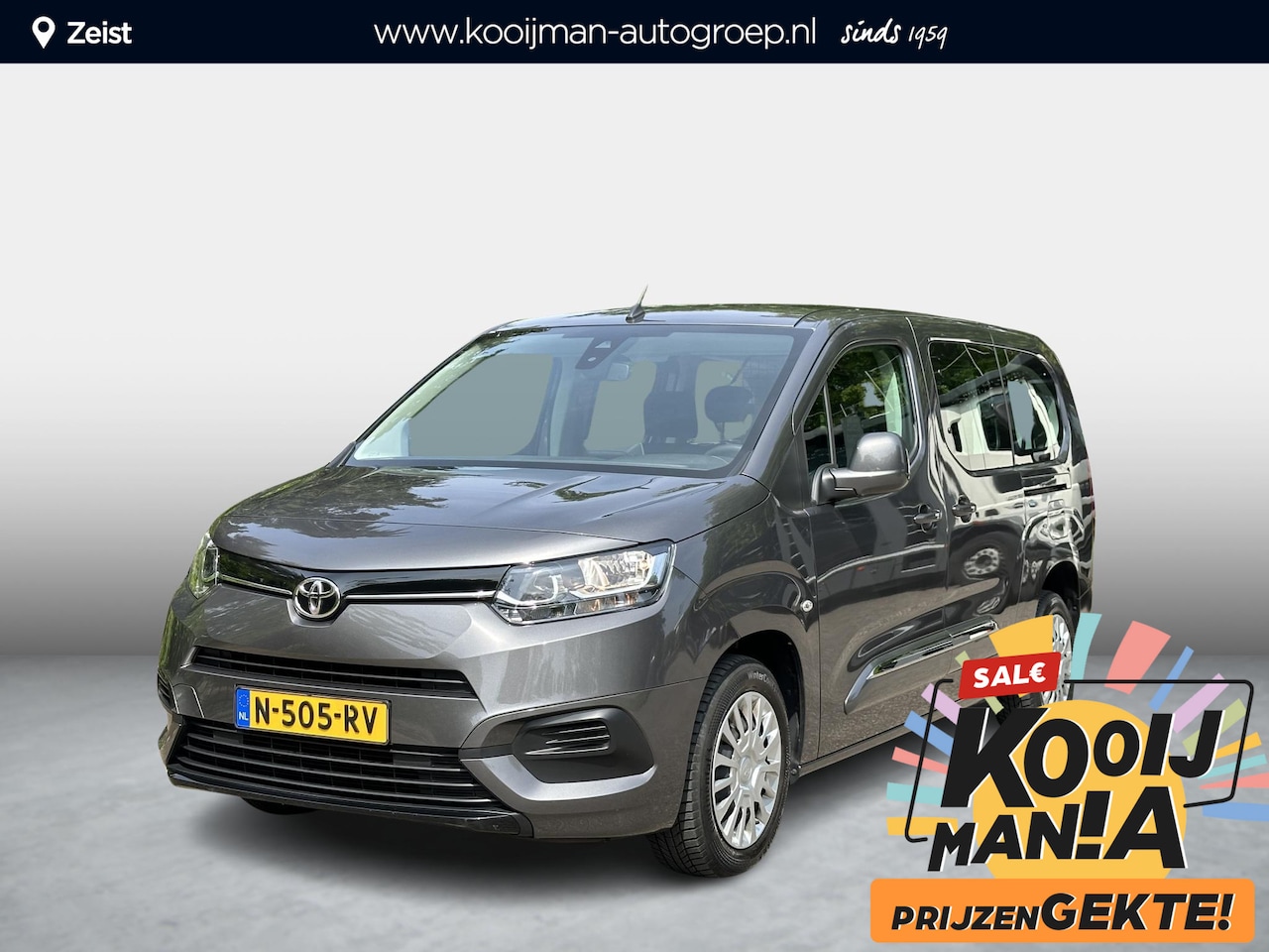 Toyota ProAce City Verso - 1.2 Turbo Professional Long 7p. | Rolstoelauto | Airco | Parkeersensoren | Achteruitrij ca - AutoWereld.nl