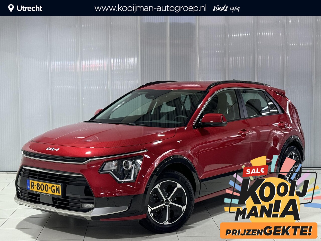 Kia Niro - 1.6 GDi Hybrid DynamicLine NL auto! 1e eigenaar!, Keyless, Adaptieve cruise control, Achte - AutoWereld.nl