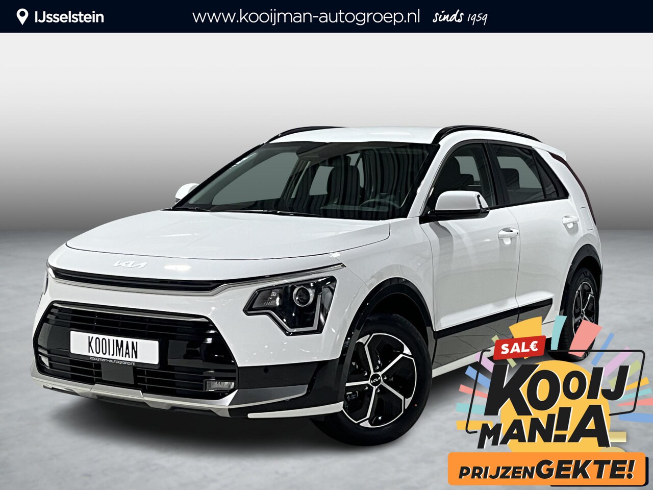 Kia Niro - 1.6 GDi Hybrid DynamicLine €2700,- Voordeel! ACTIE ! Voorraaddeal! Nieuw uit voorraad leve - AutoWereld.nl