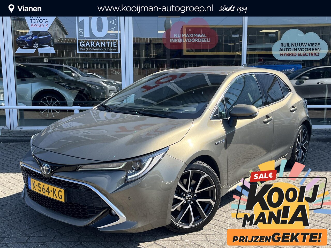 Toyota Corolla - 2.0 Hybrid Executive Automaat, Stoel en Stuurverwarming, Draadloze telefoonlader, Apple Ca - AutoWereld.nl