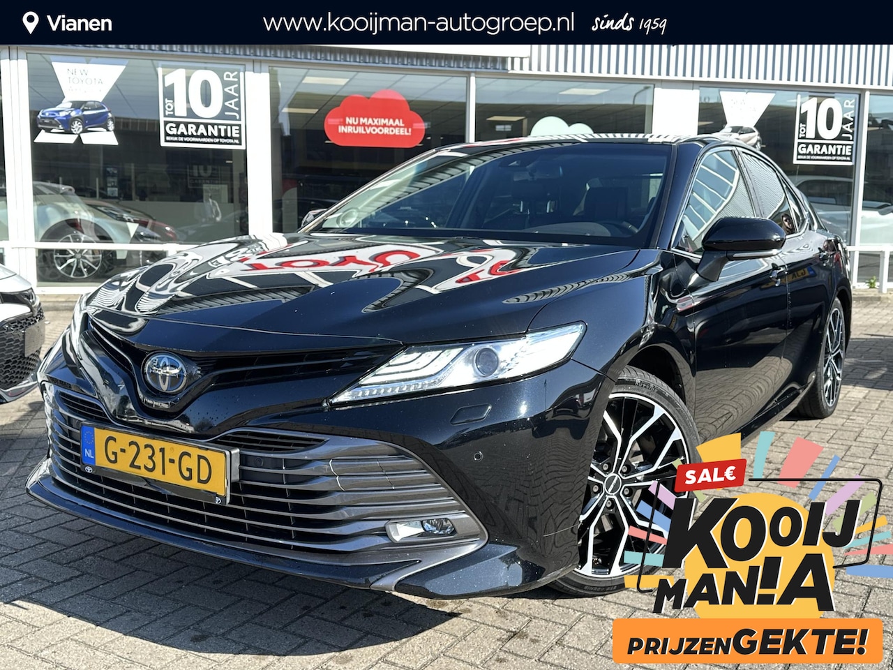 Toyota Camry - 2.5 Hybrid Premium STOELVERWARMING, ZEER LUXE!!! - AutoWereld.nl