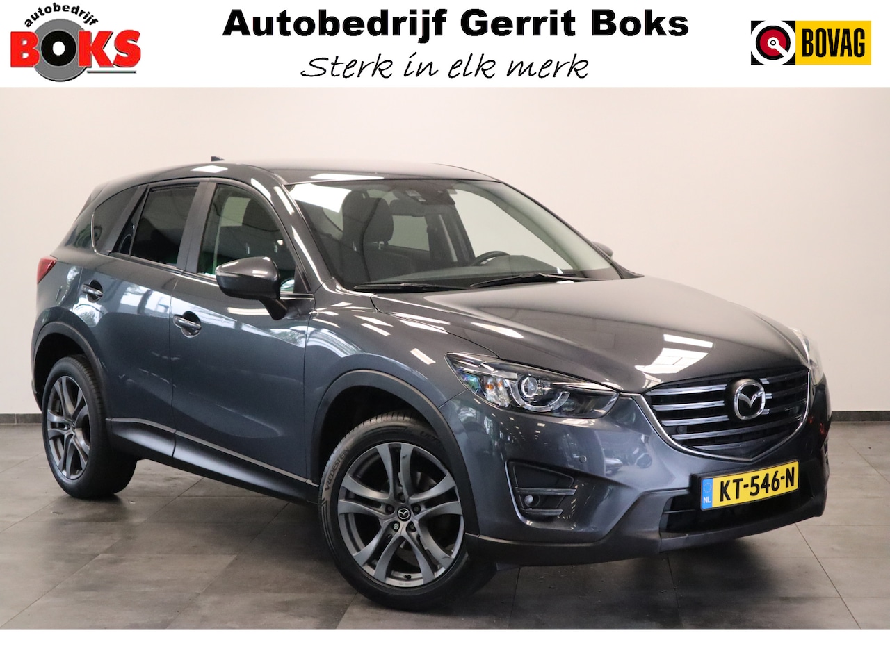 Mazda CX-5 - 2.0 SkyActiv-G 165 GT-M Line 2WD Navigatie PDC el.Stoelen +Memorie Cruise Control Leder in - AutoWereld.nl