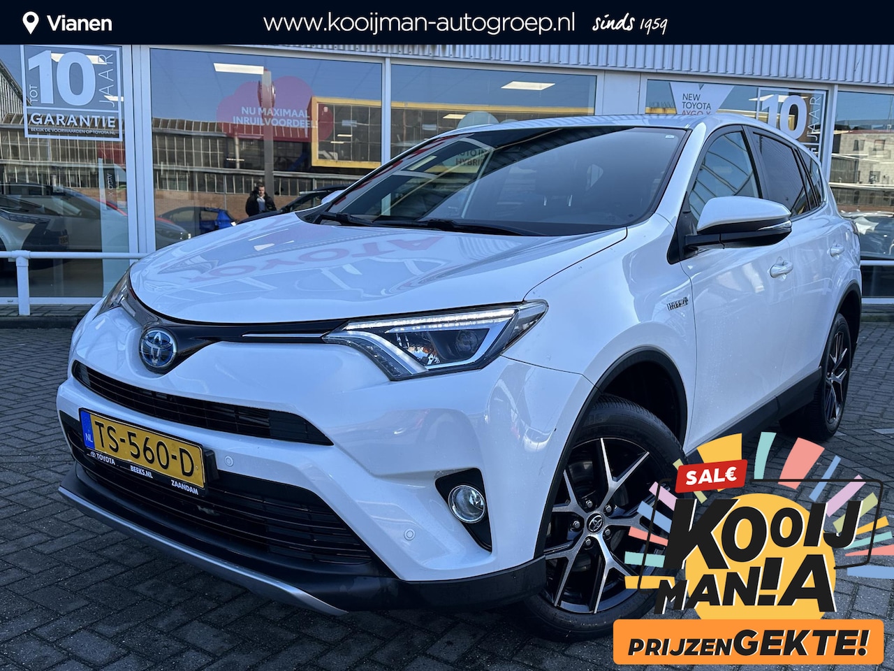 Toyota RAV4 - 2.5 Hybrid AWD Style Zonnedak, Climate Control, Keyless Entry- & Start, Automaat, Navigati - AutoWereld.nl