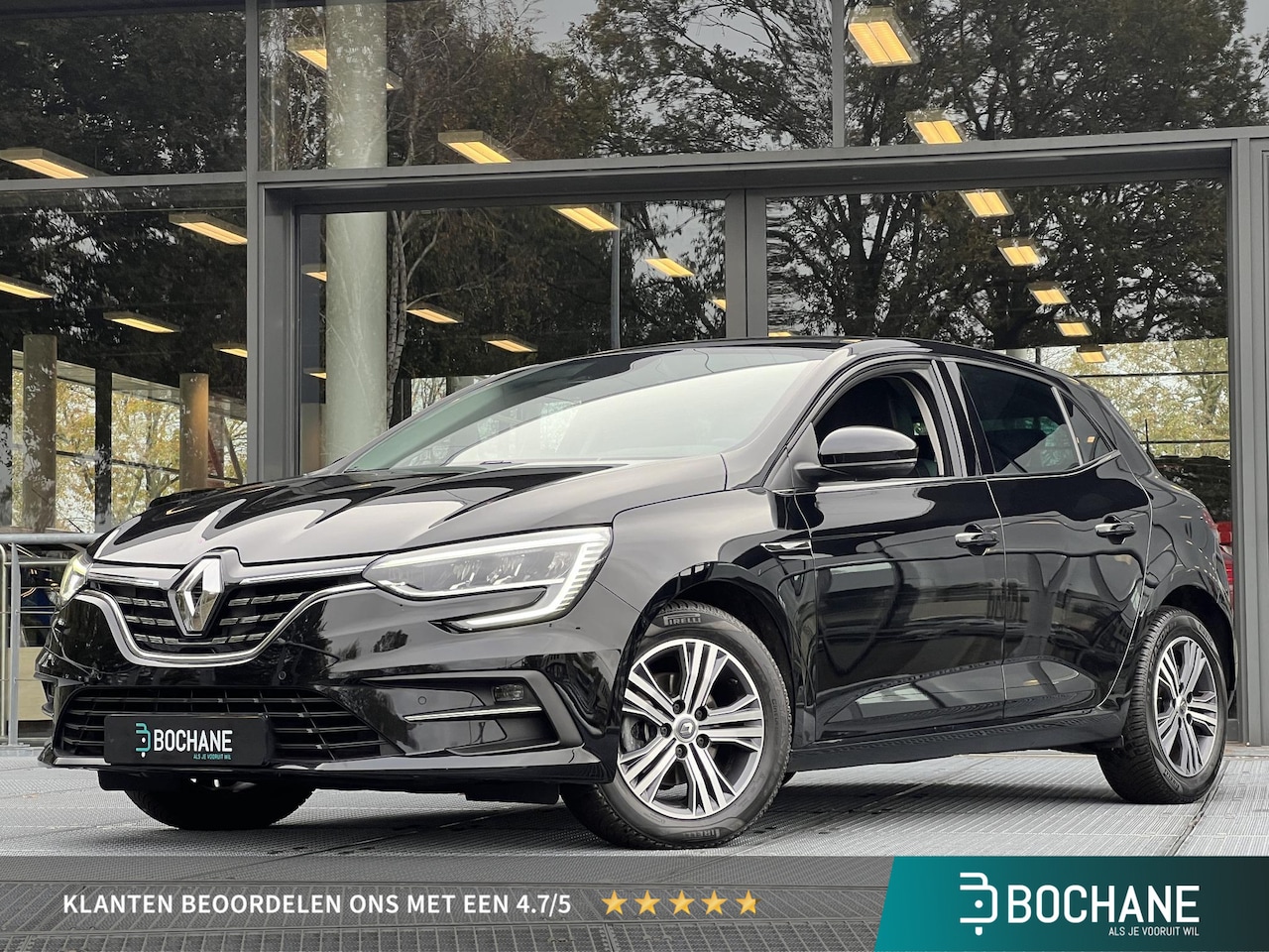 Renault Mégane - 1.3 TCe 140 EDC Intens | Navigatie | Automaat | Carplay | Parkeersensoren voor en achter | - AutoWereld.nl