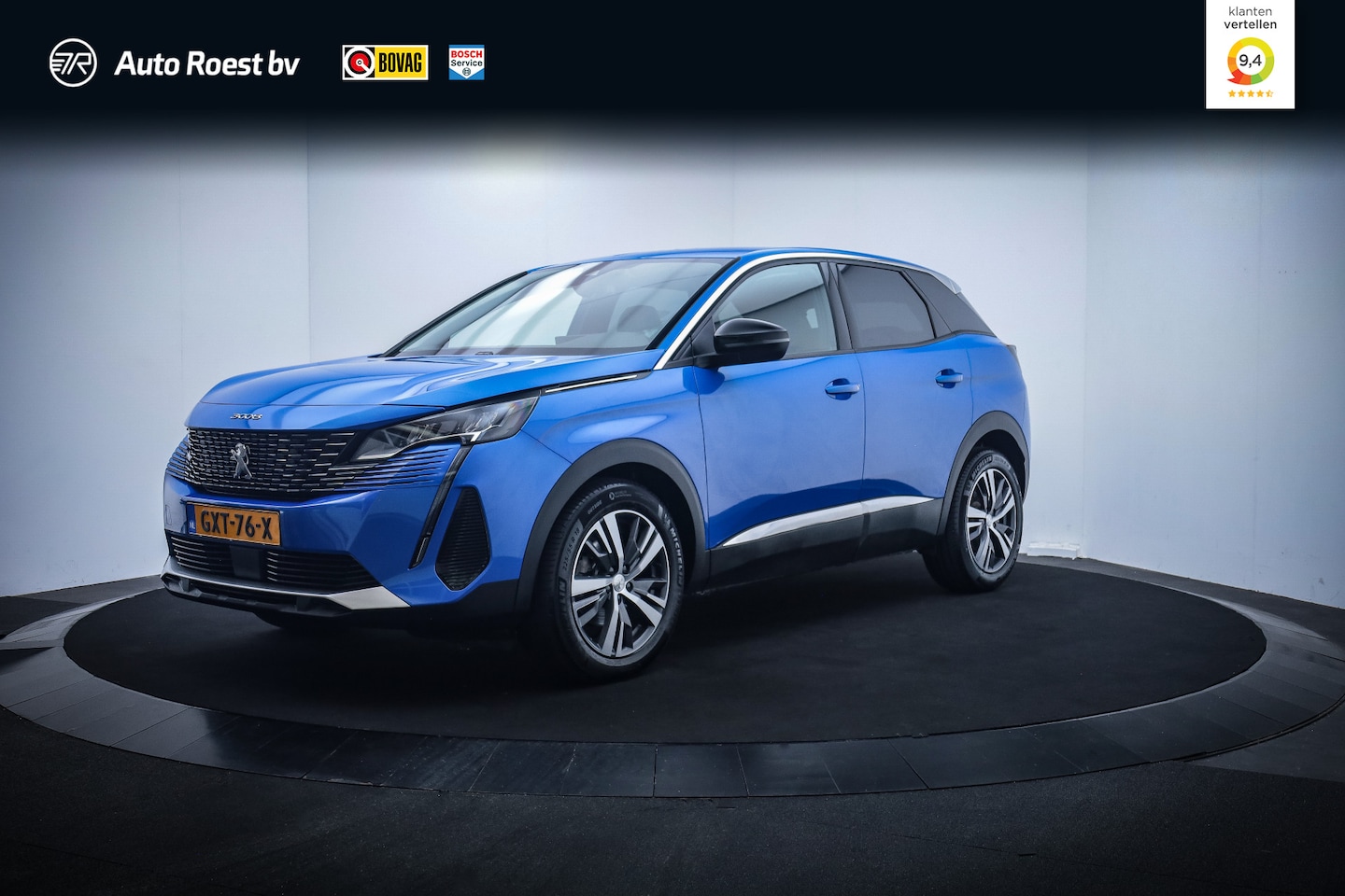 Peugeot 3008 - 1.2T Aut. ALLURE Pack Business FULL LED/360 CAM/CARPLAY/NAVI/CLIMA/CRUISE/LANE ASSIST/PDC - AutoWereld.nl