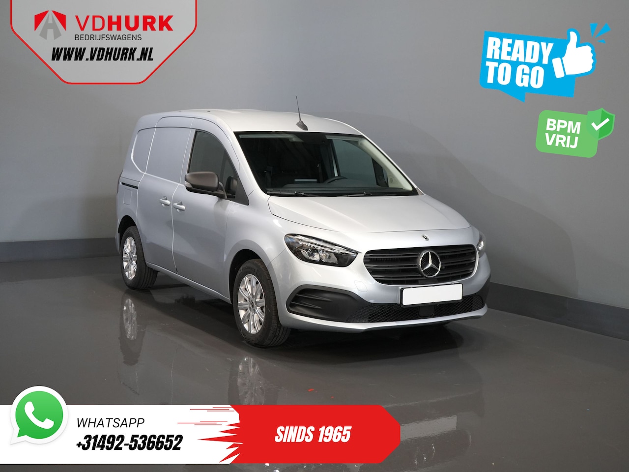 Mercedes-Benz Citan - 112 CDI Aut. BPM VRIJ! 3Pers./ LED/ 2x Schuifdeur/ Stoelverw./ Betimmerd/ Carplay/ Camera/ - AutoWereld.nl
