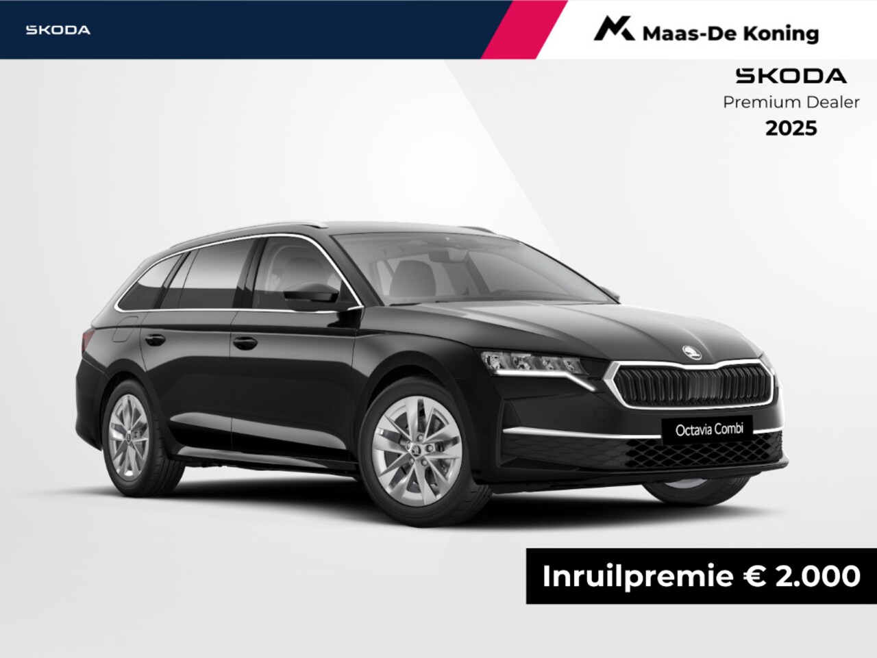 Skoda Octavia Combi - Business Edition Plus 1.5 TSI m-HEV 85 kW / 115 PK | chrome pakket | winter pakket | 2000, - AutoWereld.nl
