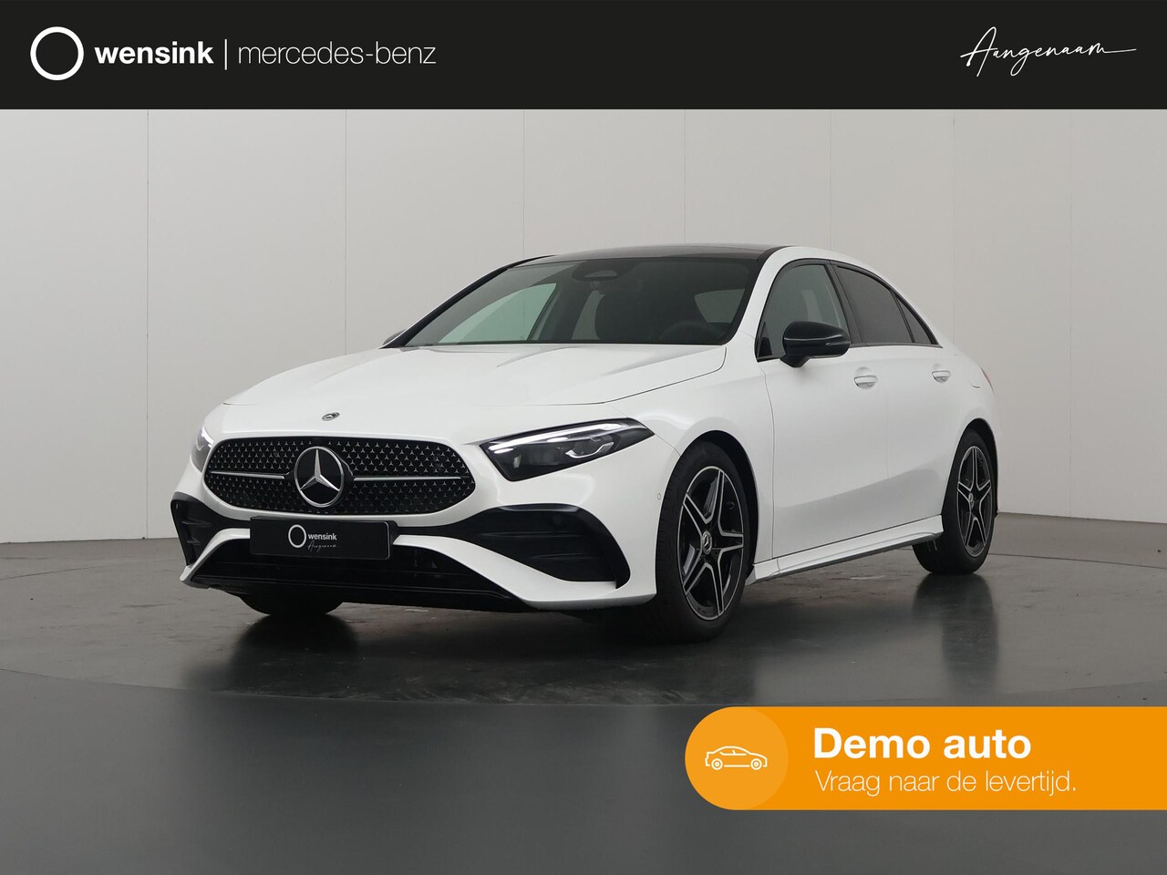 Mercedes-Benz A-klasse - 180 Limousine Star Edition AMG Line 180 Star Edition AMG Line | Nightpakket | Apple Car Pl - AutoWereld.nl