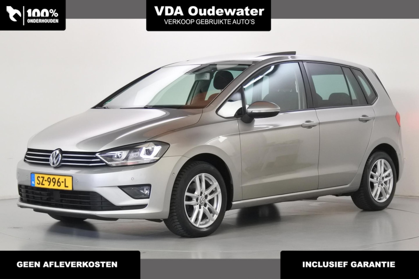 Volkswagen Golf Sportsvan - 1.6 TDi DSG Highline Trekhaak Panorama - AutoWereld.nl
