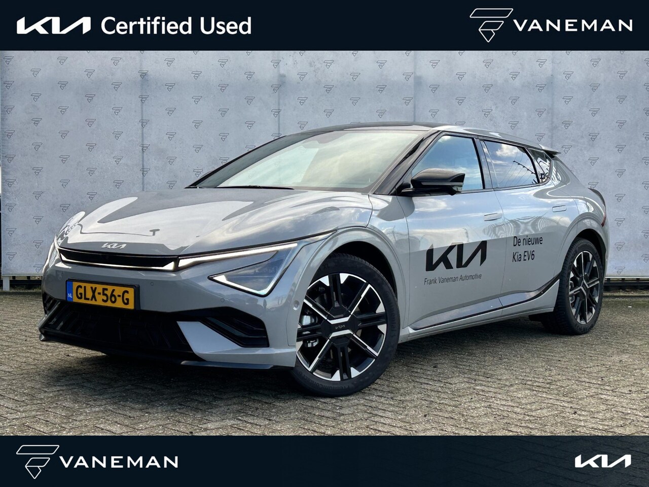 Kia EV6 - GT Line 84 kWh Automaat | Pano | HUD | MeridianSound | 360-Camera | Alcantara/Leder | Memo - AutoWereld.nl