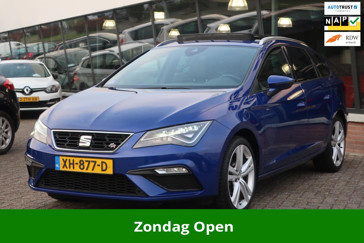 Seat Leon ST - 1.0 TSI FR Business Intense LED_PANO_VRITUAL_CAM_PDC V+A_18-INCH. - AutoWereld.nl