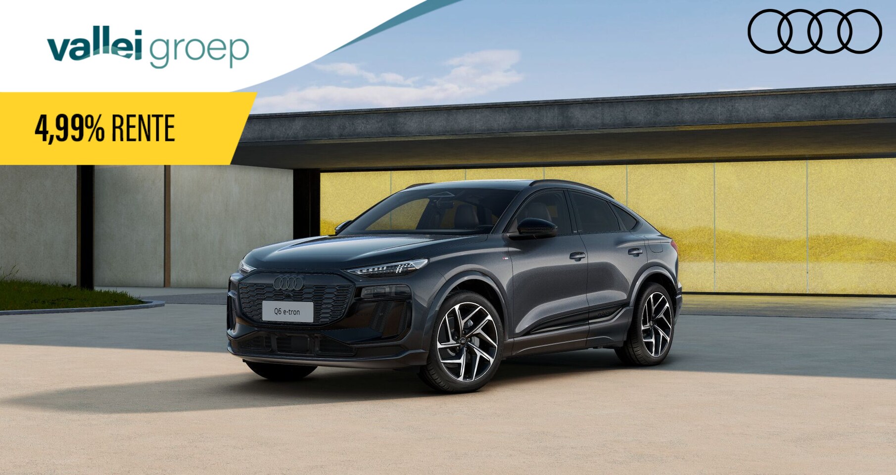 Audi Q6 e-tron - S edition e-tron perf 100Kwh 225 kW / 306 PK Sport 225 kW / 306 pk | Tech pro | Panoramada - AutoWereld.nl