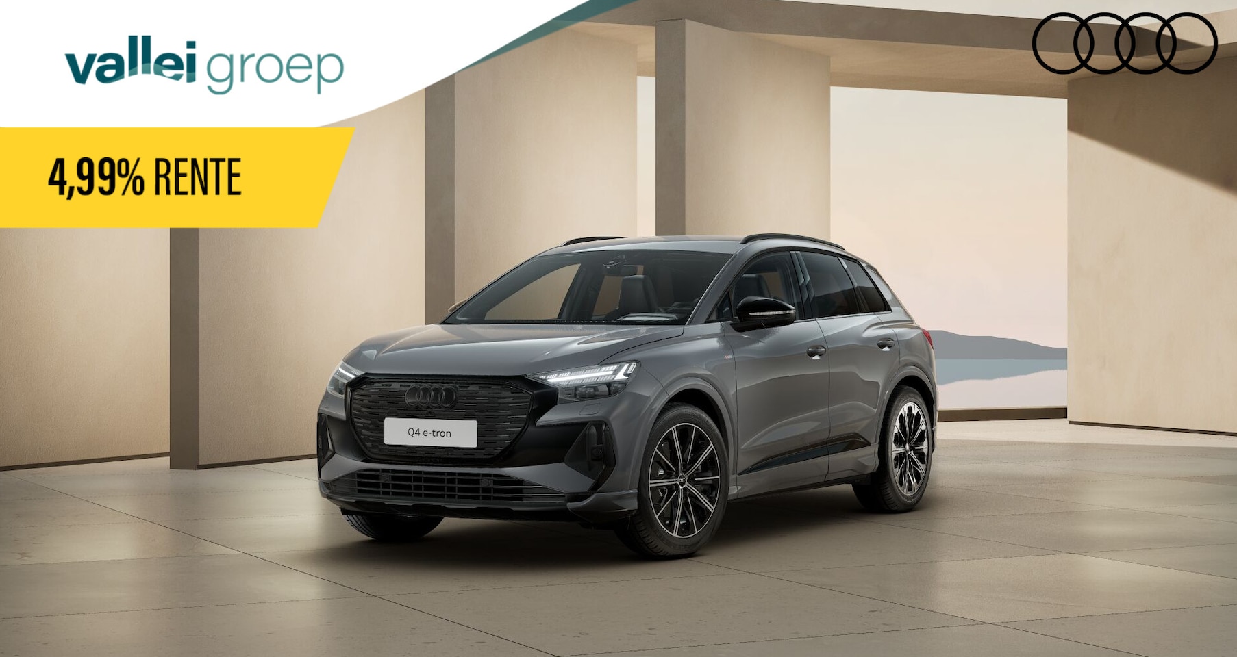 Audi Q4 e-tron - S edition e-tron 45 82 kWh 210 kW / 286 PK Hatchba | Assistentiepakket plus | Optiekpakket - AutoWereld.nl
