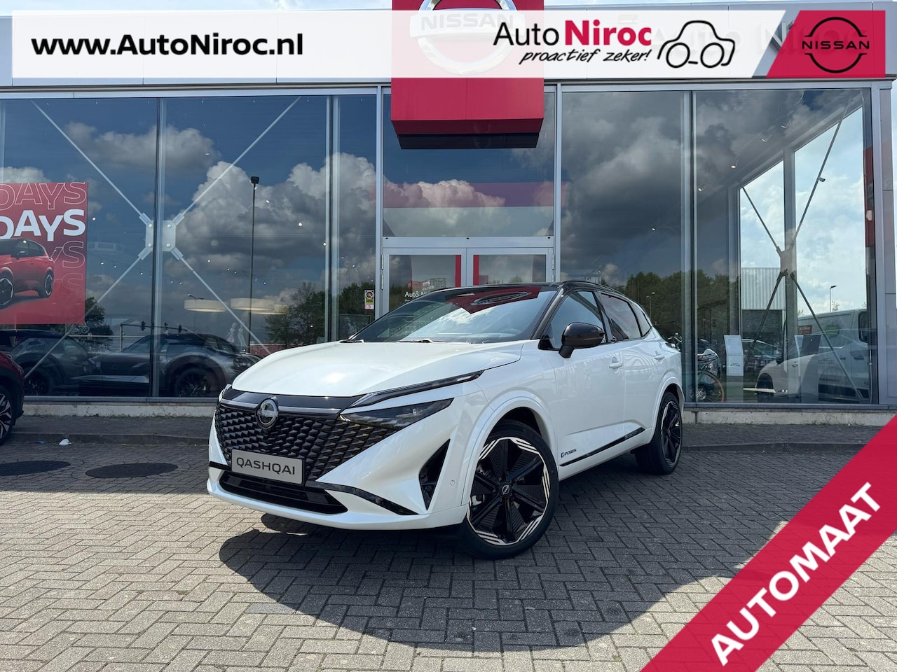 Nissan Qashqai - e-Power 190 N-Design | TWO-TONE | PANORAMADAK | COLD PACK | LEDER/ALCANTARA | € 7.600,- VO - AutoWereld.nl