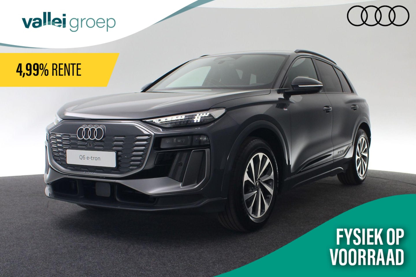 Audi Q6 e-tron - Launch edition 83Kwh 185 kW / 252 pk | Comfortpakket plus | Tech plus | Warmtewerend glas - AutoWereld.nl