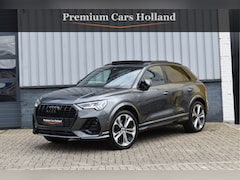 Audi Q3 - 45 TFSI e S-Line 245 Pk Black Ed Pano Sonos Navi Leder 360 Camera Trekhaak Matrix Keyless