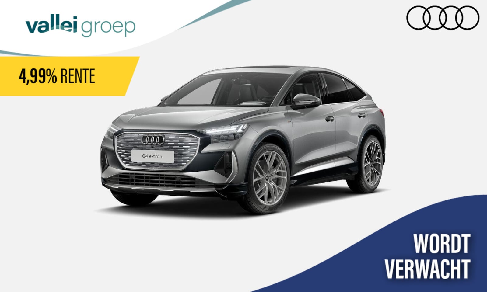 Audi Q4 Sportback e-tron - 45 quattro 286 PK S edition | Glazen panoramadak | Sonos premium | Velgen 21 inch | - AutoWereld.nl