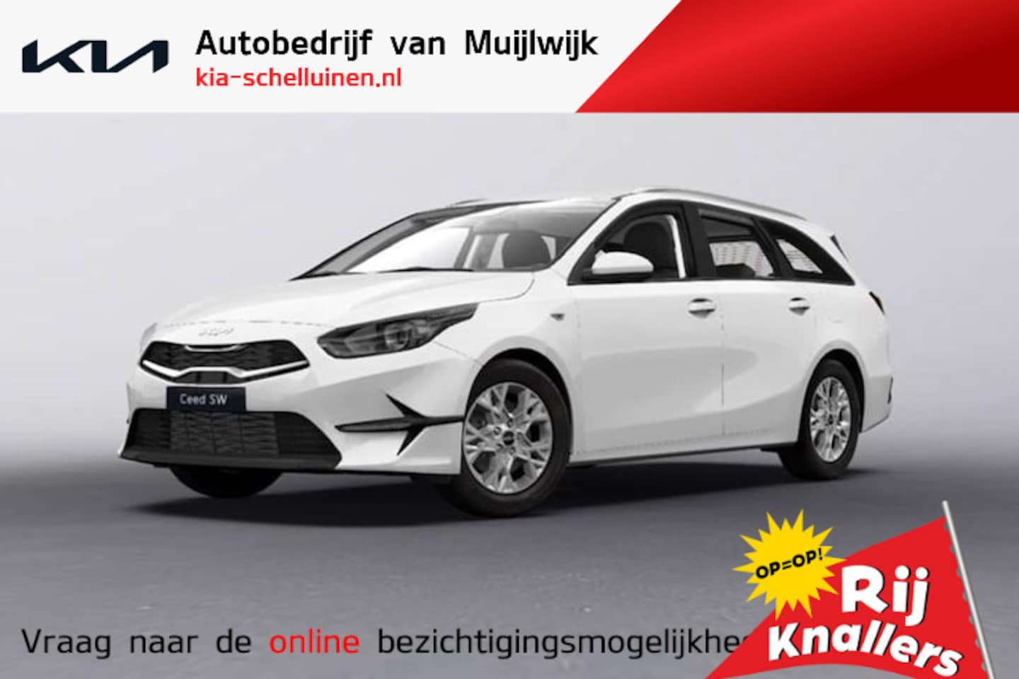 Kia Cee'd Sportswagon - Ceed 1.0 T-GDi ComfortLine MY2025 | Inruilpremie Aktie auto !! Unikleur Wit ! - AutoWereld.nl