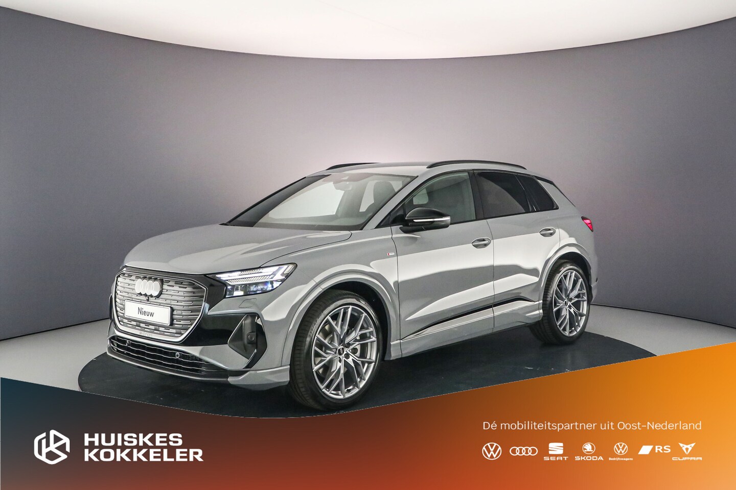 Audi Q4 e-tron - Q4 45 e-tron quattro 286 1AT S edition 45 e-tron 286pk S edition - AutoWereld.nl