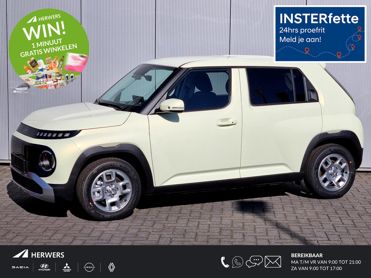 Hyundai Inster - Pulse 49 kWh / €1300,- Voordeel Op Nieuwprijs / Rijklaarprijs / - AutoWereld.nl