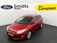 Ford Focus Wagon - 1.6 EcoBoost 150 pk Titanium | Trekhaak | Xenon | 17" | Voorruitverw. | nw. distr. riem |