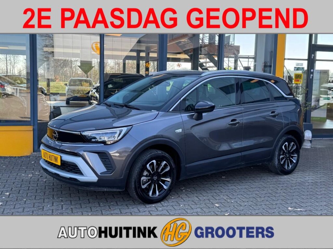 Opel Crossland - 1.2 Turbo Elegance - panoramadak - camera - navi - AutoWereld.nl