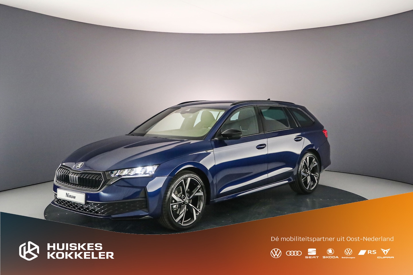 Skoda Octavia Combi - 1.5 TSI e-TEC MHEV 150 7DSG Sportline Business 1.5 TSI MHEV 150pk Sportline Business 2.000 - AutoWereld.nl