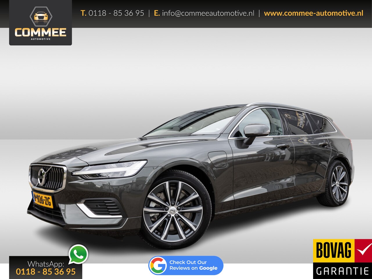 Volvo V60 - 2.0 T6 Plug-in Inscription LONG RANGE ✅CAM✅ACC✅Pilot.ass.✅Trekhaak - AutoWereld.nl