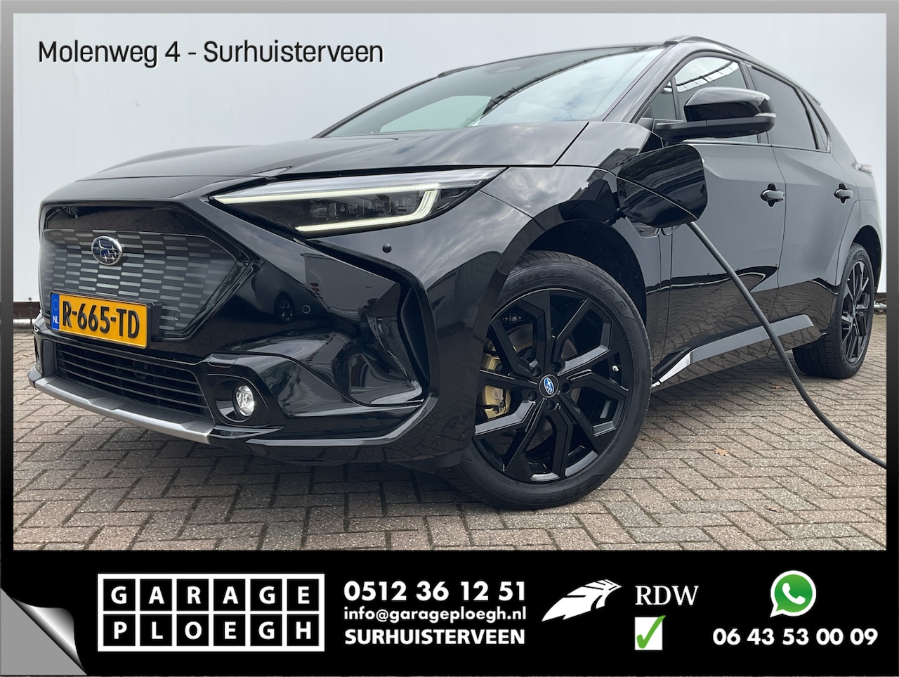 Subaru Solterra - 71 kWh BZ4X Leder 360Cam Navi Stoelverw. 1Eig Elek.Klep 100% Elektrisch! - AutoWereld.nl