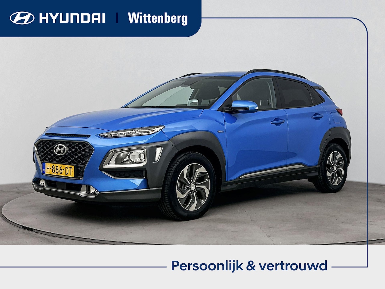 Hyundai Kona - 1.6 GDI HEV Fashion | Trekhaak | achteruitkijk camera | Navi | Apple\android carplay - AutoWereld.nl