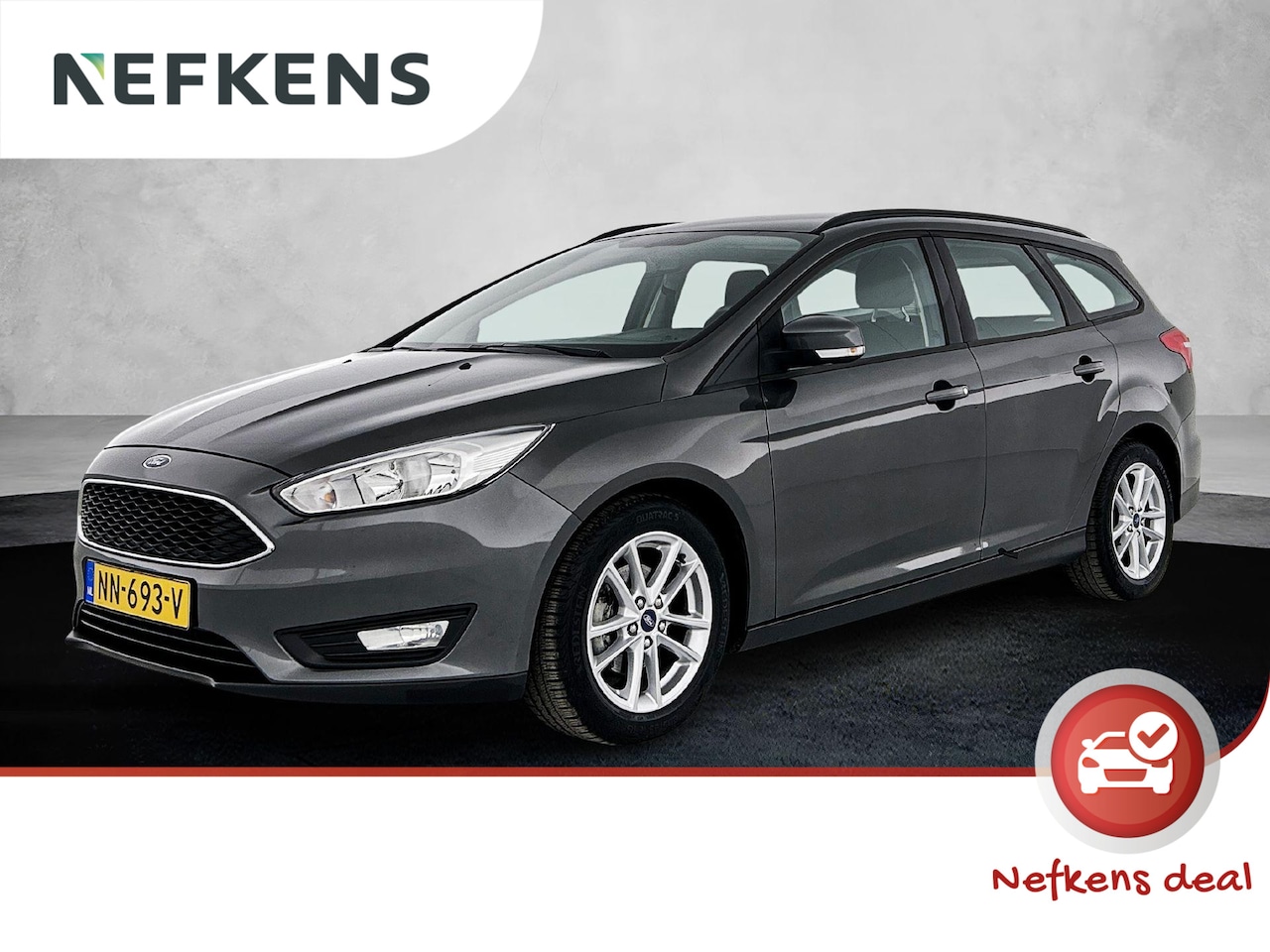 Ford Focus Wagon - SW Edition 125 pk | Navigatie | Parkeersensoren Achter | Bluetooth | Lederen Stuurwiel en - AutoWereld.nl